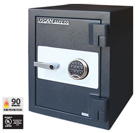 USCAN FB1913-E Fire/Burglary Safe with Electronic Keypad