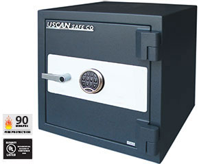 USCAN FB1918-E Fire/Burglary Safe with Electronic Keypad