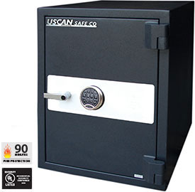 USCAN FB3020-E Fire/Burglary Safe with Electronic Keypad