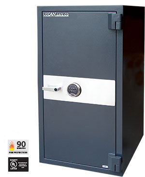 USCAN FB4520-E Fire/Burglary Safe with Electronic Keypad